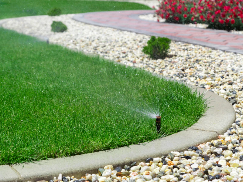 service sprinkler system winterization work